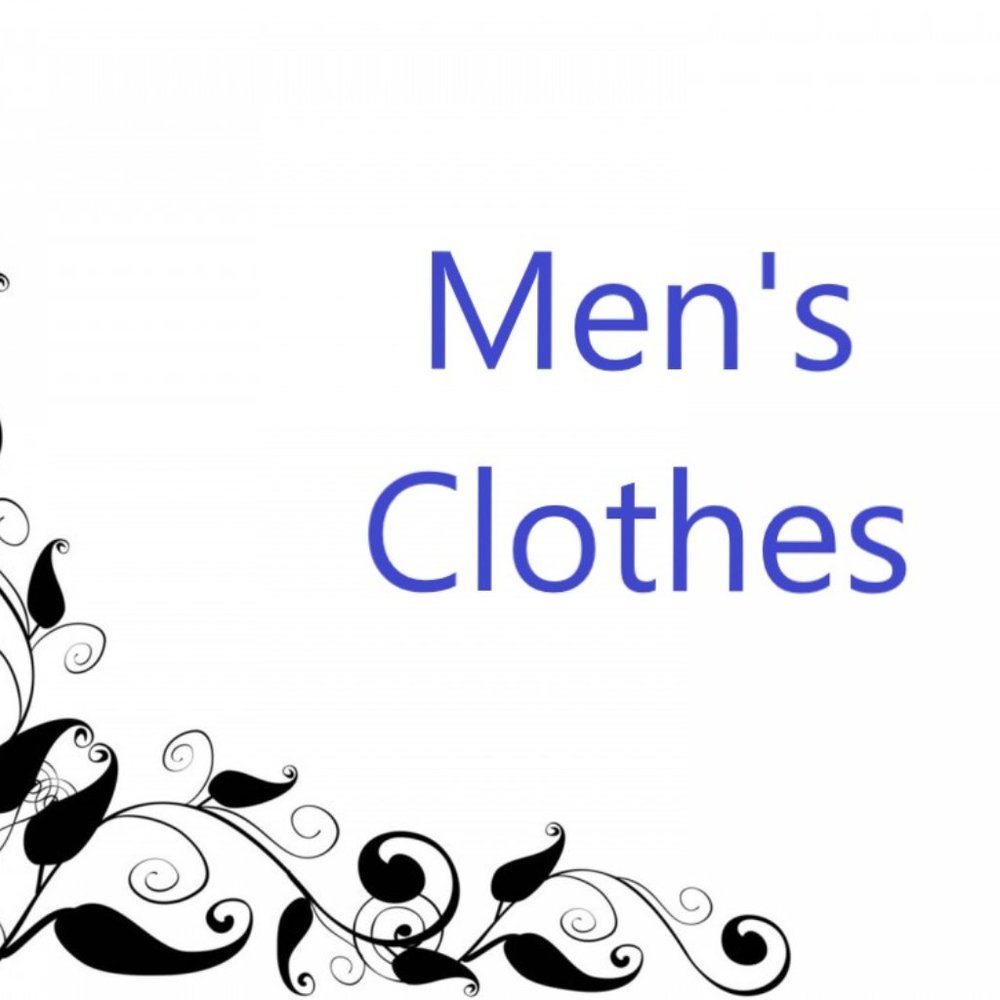 New & Like New Men's Clothes